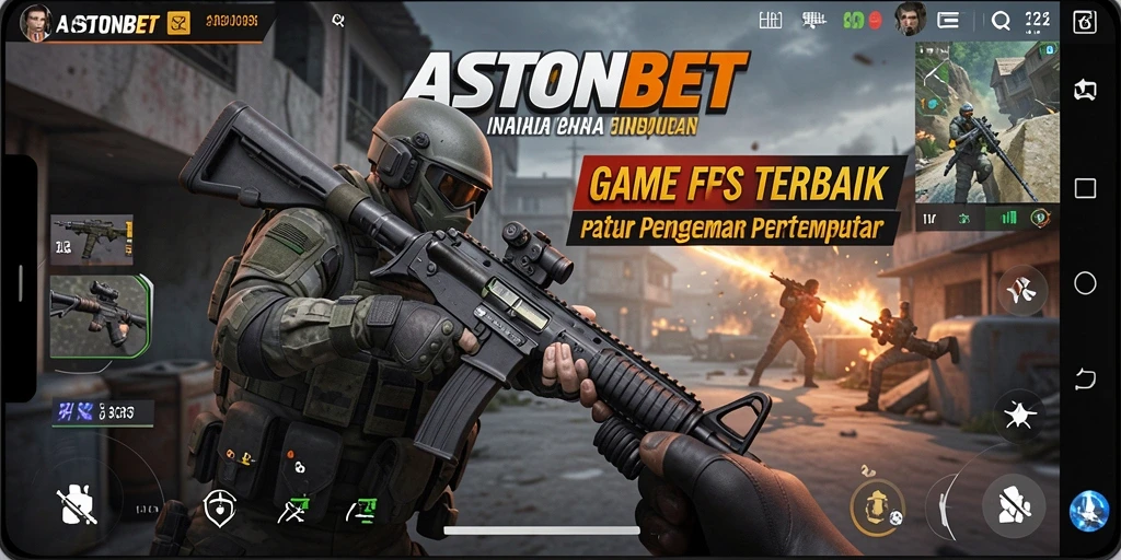 Screenshot utama ASTONBET menampilkan aksi pertempuran yang mendebarkan.