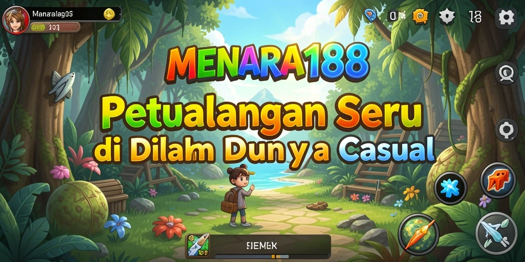 Screenshot gameplay MENARA188 yang menampilkan keseruan bermain casual.