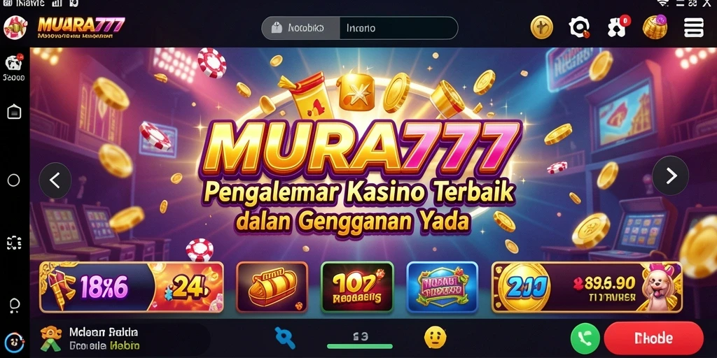 Screenshot gameplay MUARA777 menunjukkan suasana kasino yang menegangkan dan menarik.