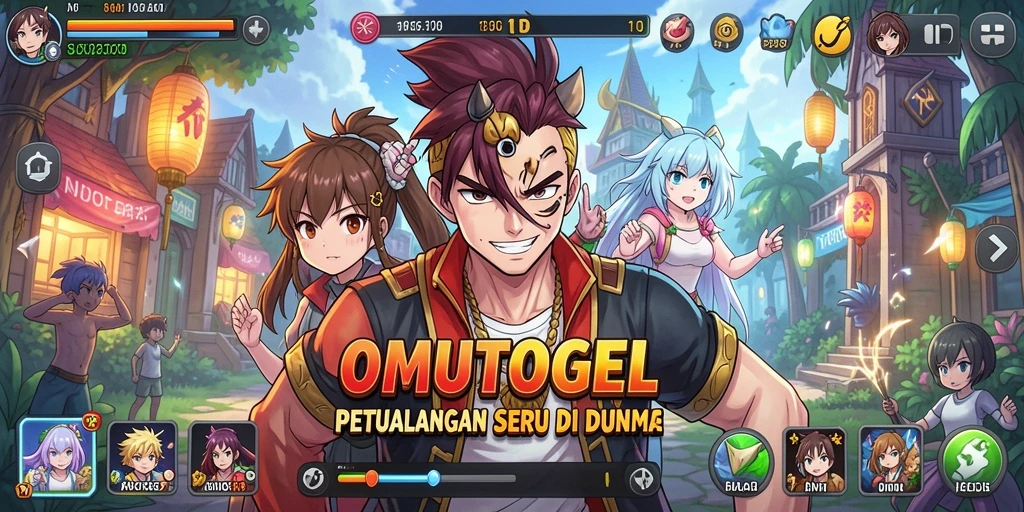 Tampilan gameplay seru dalam dunia Anime yang memikat.