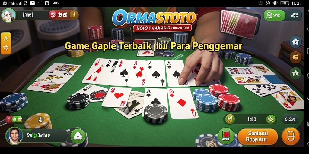 Tampilan gameplay seru dari ORMASTOTO yang penuh strategi.