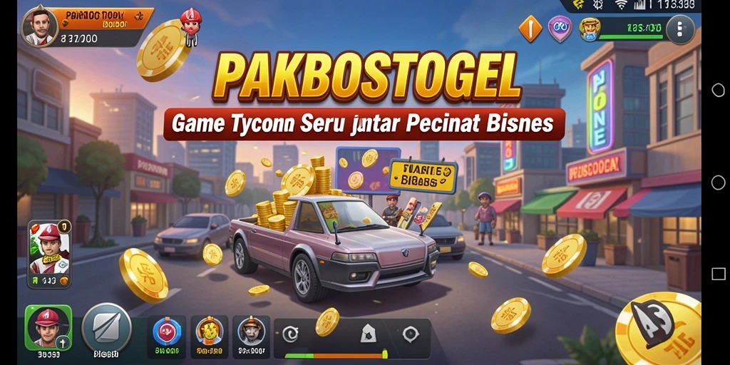 Screenshot gameplay PAKBOSTOGEL dengan pengalaman Tycoon menarik.