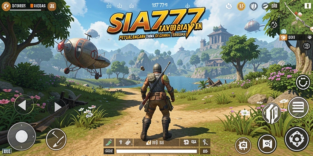 Gameplay mendebarkan dalam dunia terbuka SIA777, penuh penemuan.