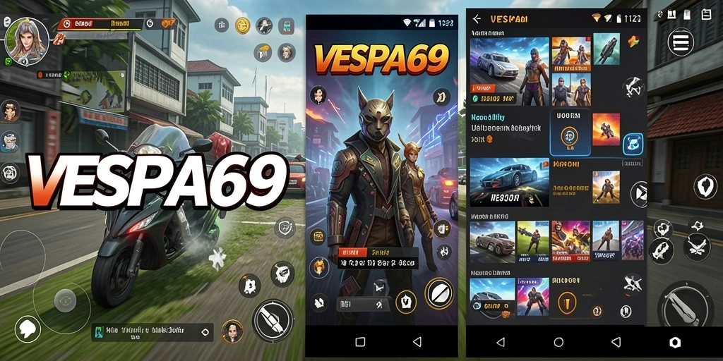 Tampilan antarmuka VESPA69 yang intuitif dan mudah digunakan.