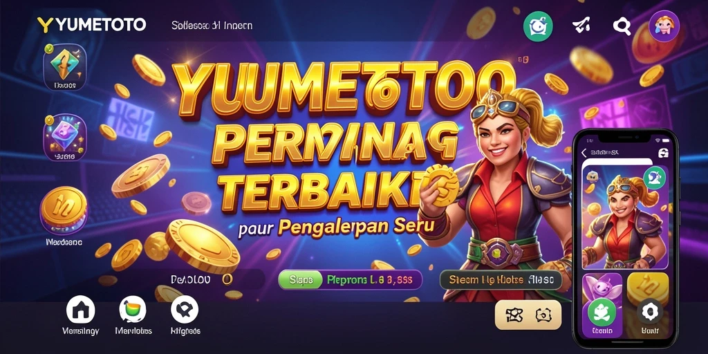 Gameplay seru YUMETOTO dengan animasi menarik dan simbol memukau.